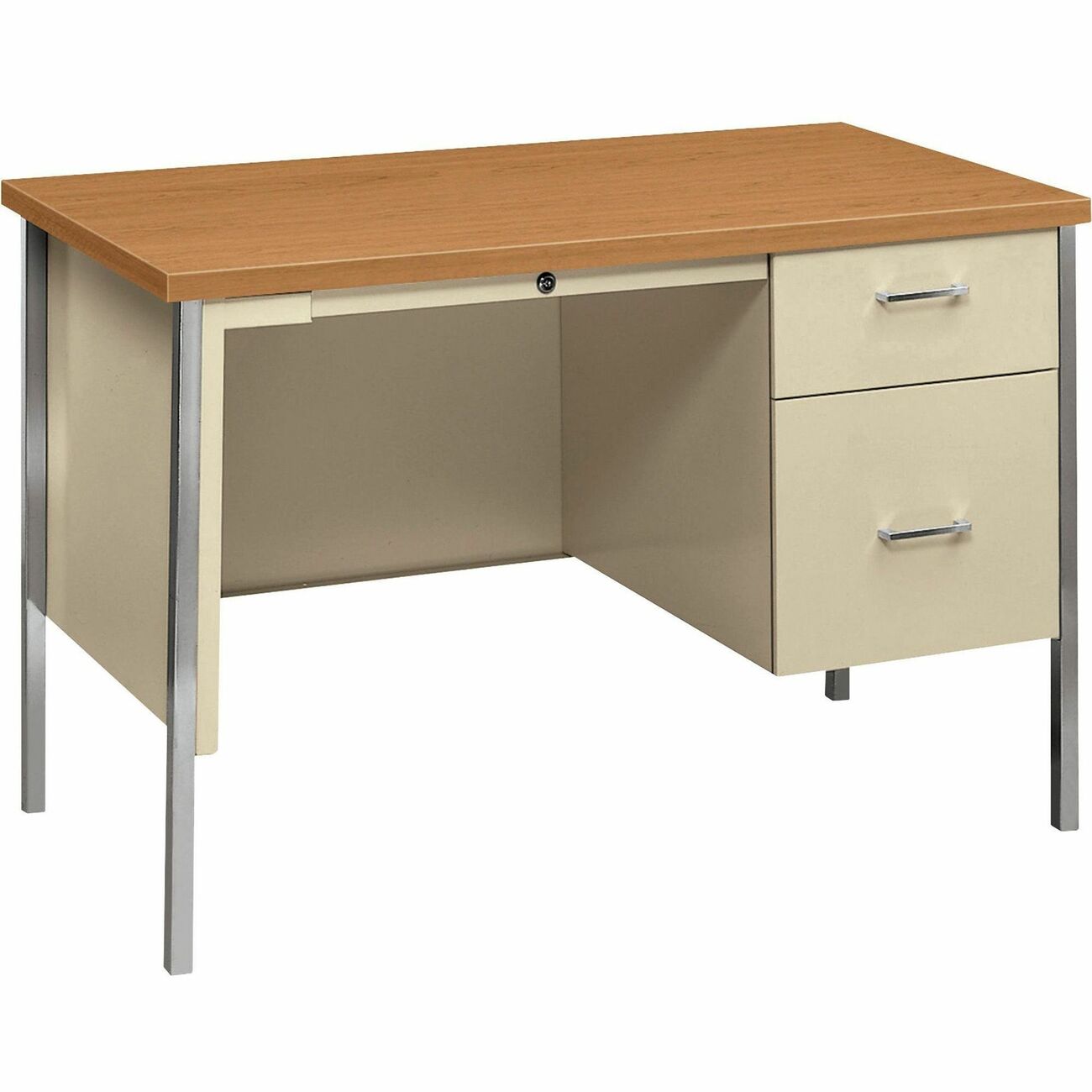 HON Desk Single Pedestal