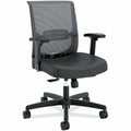 HON Chair Task Syntilt Adjarm Blk