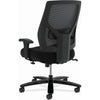 Chair Big&Tall Arms Bk