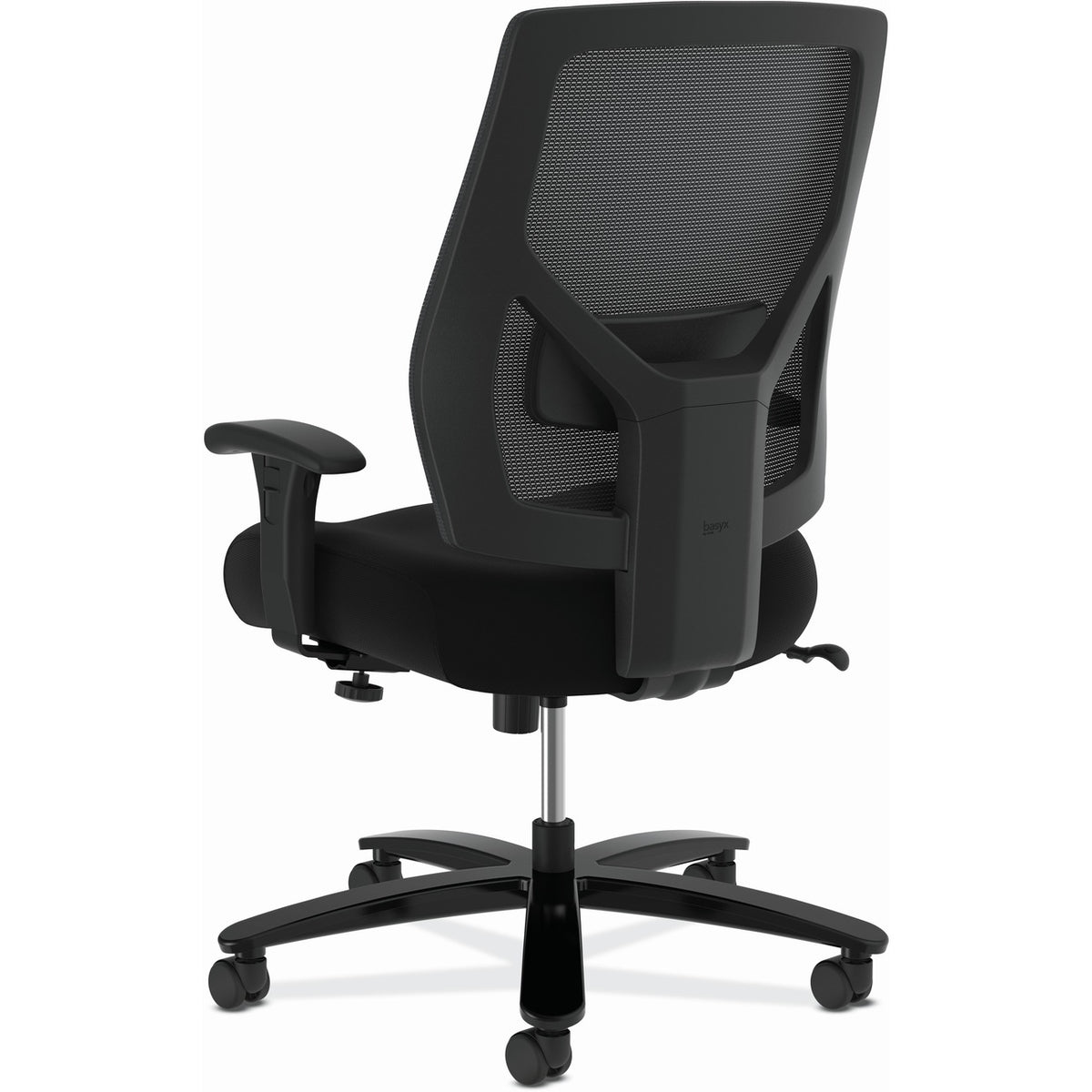 Chair Big&Tall Arms Bk