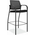 HON Stool Cafe 4-Leg W/Arms Bk