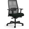 HON Chair Ractbk Adjarm Blk Vyn