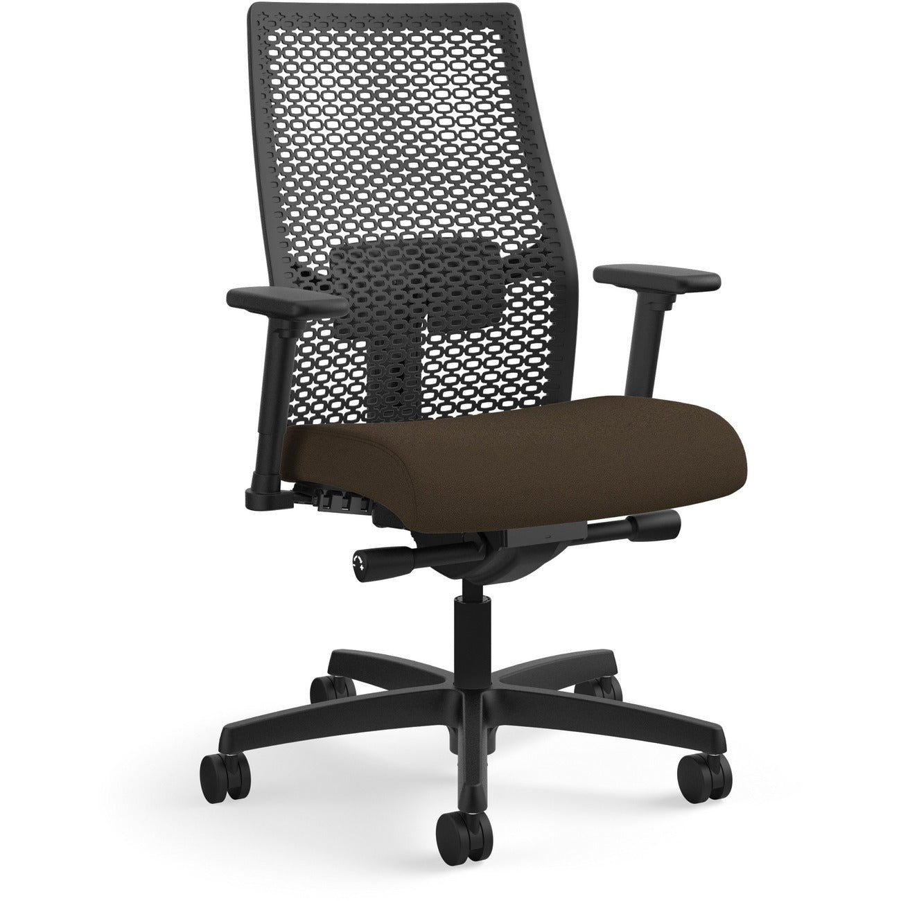 HON Chair Ractbk Adjarm Esprsso