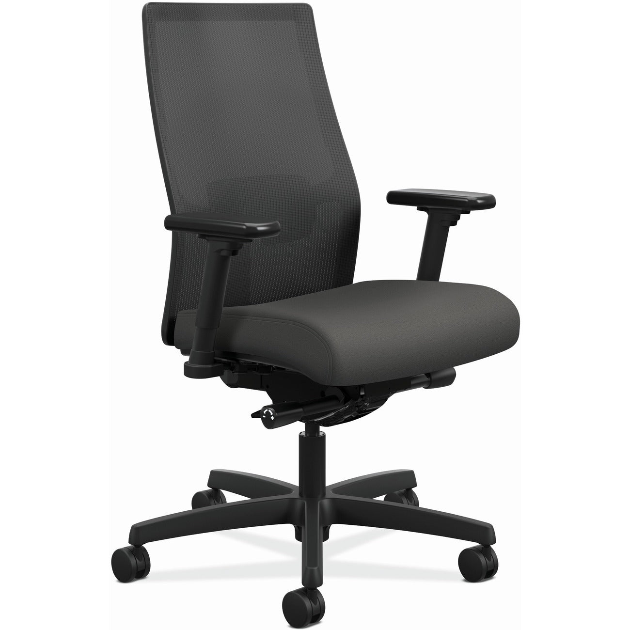 HON Chair Mshbck Adjarm Blk