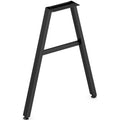 HON Leg Angled 24inW Black