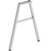 HON Leg Angled 24"W Silver