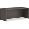 HON Desk Shell Bow Rec 72"W