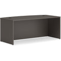 HON Desk Shell Bow Rec 72inW