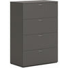 HON File Lateral4Drawer Sltteak