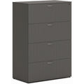 HON File Lateral4Drawer Sltteak
