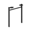 HON Leg U 24"W Black