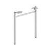 HON Leg U 24"W Silver
