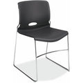 HON Chair Stack 4/Ctn Bk