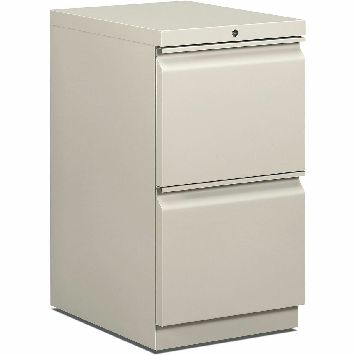 Pedestal 28'H 2 Drawer Gy