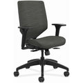 HON Chair Midbk Uph W/Arms Bk