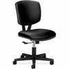HON Chair Task Tilt Leather Bk