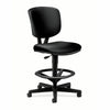 HON Stool Task Leather Bk