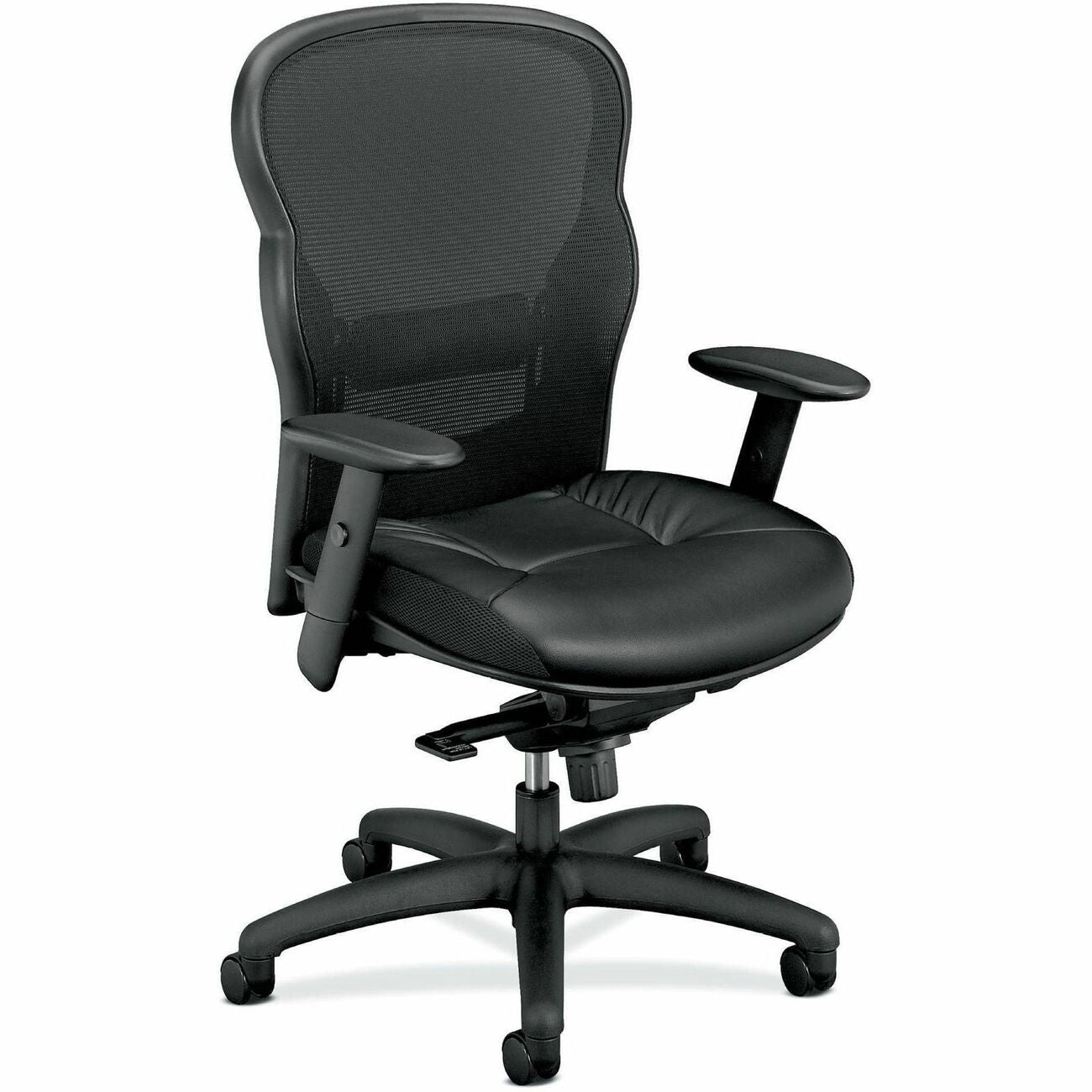 Chair Hi-Back Task Lth Bk