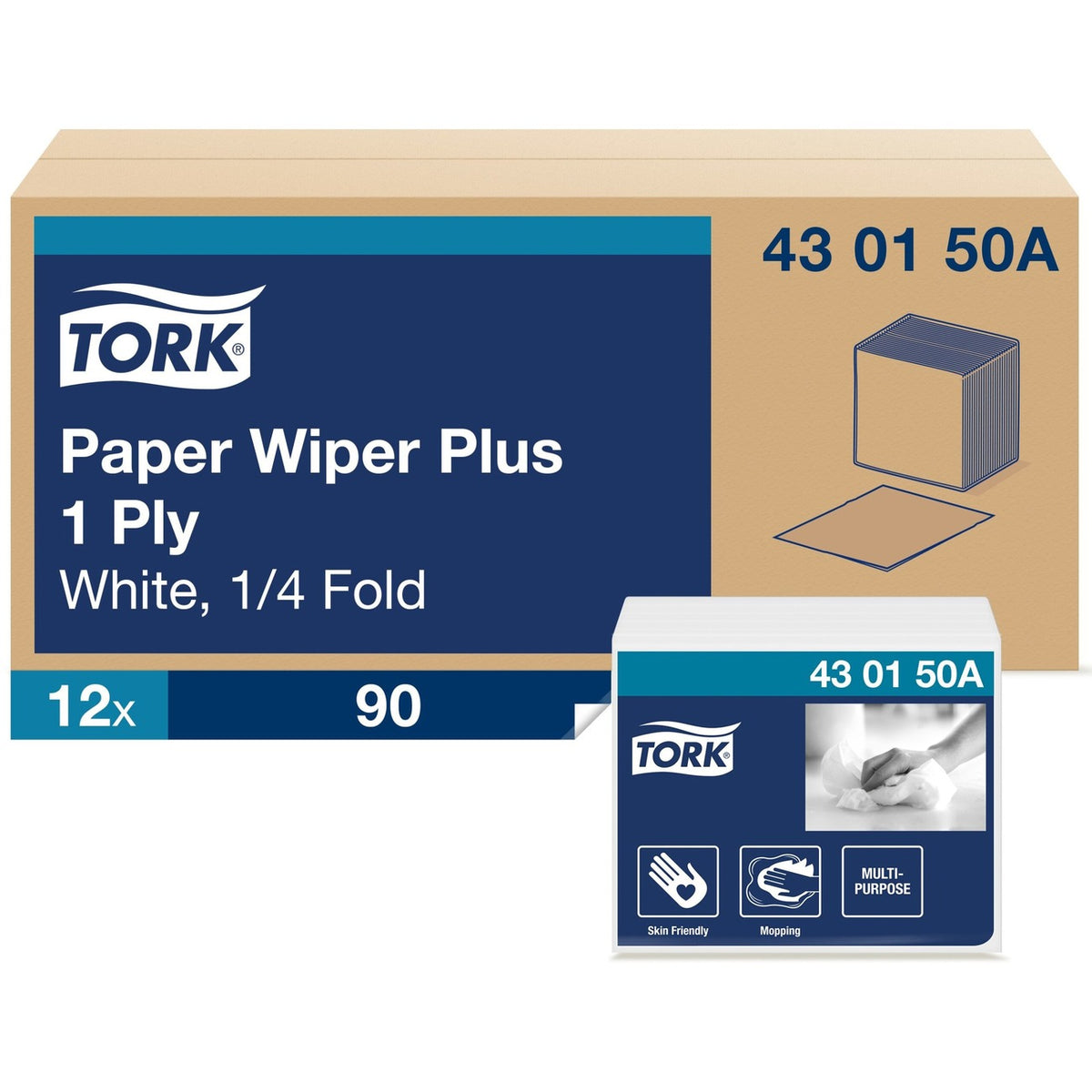 TORK Paper Wiper Plus White Self Dispensing