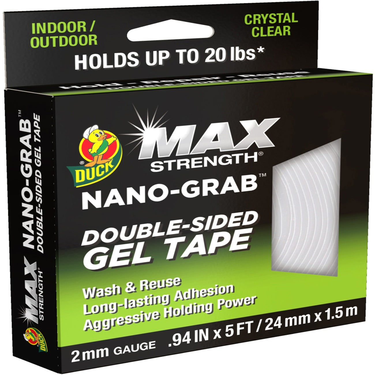 Tape Nanograb Dbl 0.94X5 Cl