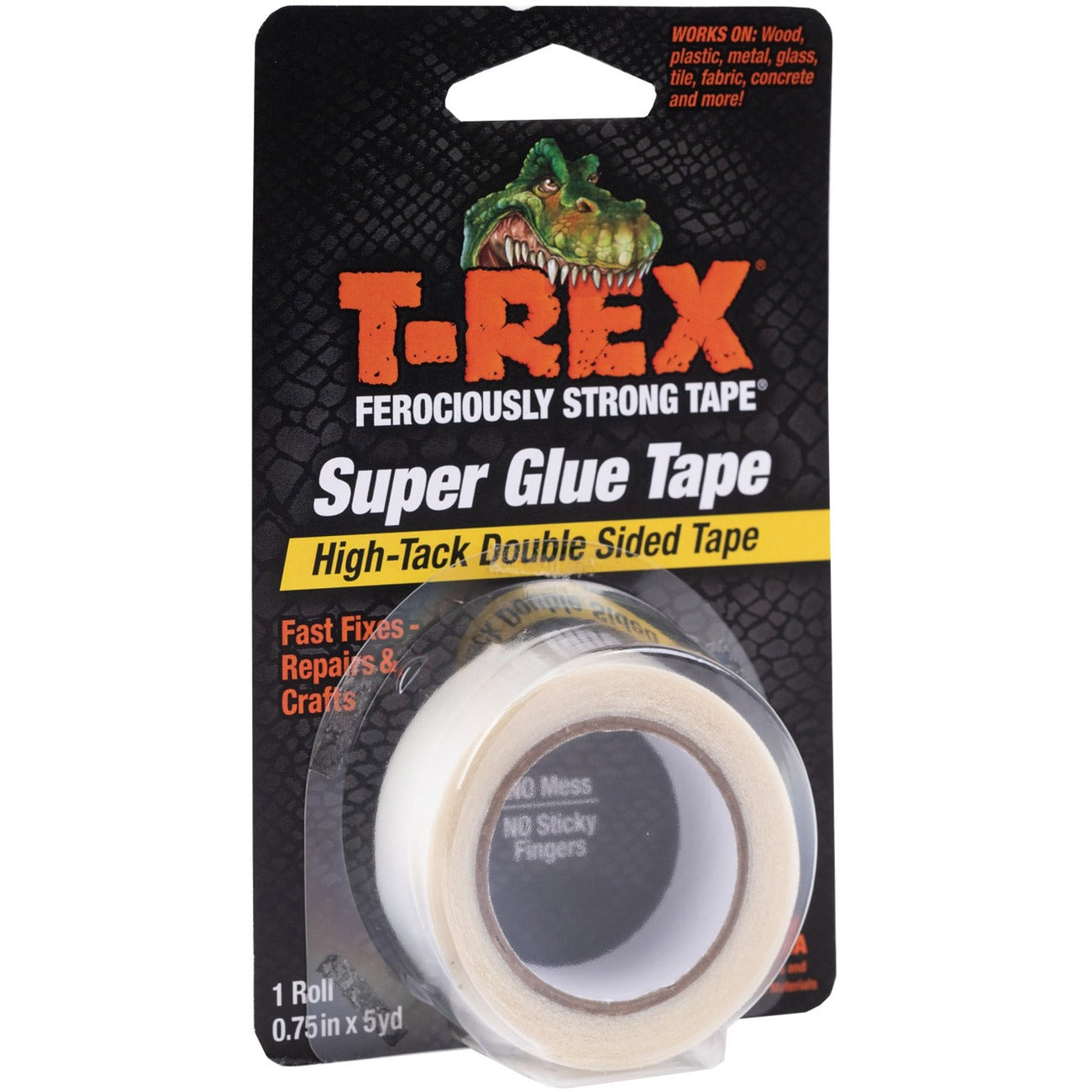 Tape Superglu Dbl 0.75X5 Wh