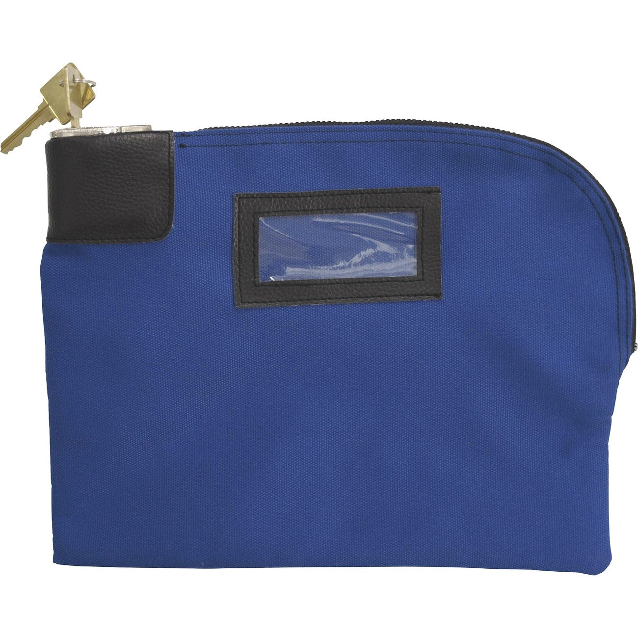 Bag Blue Canvas Lck 8.5X11 K