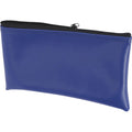 Bag Vinyl Zipper Blue 6X11