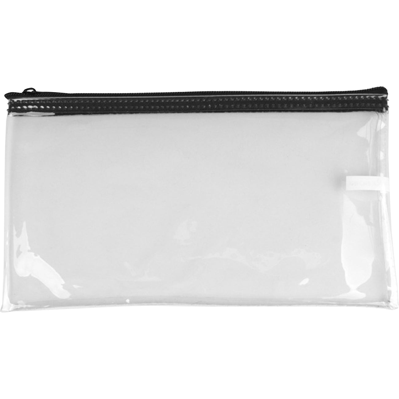 Bag Vinyl Zipper Clear 6X11