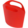 deflecto Tote Mini W/Handle Red