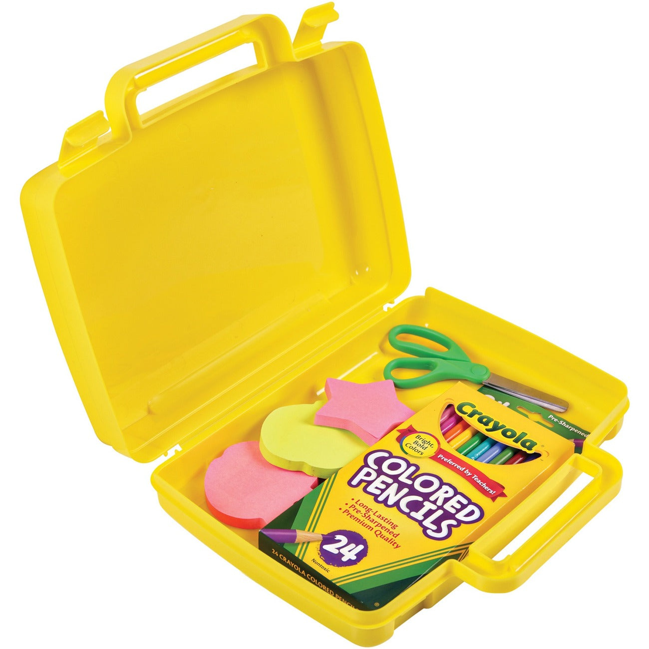 deflecto Case Storage Yellow