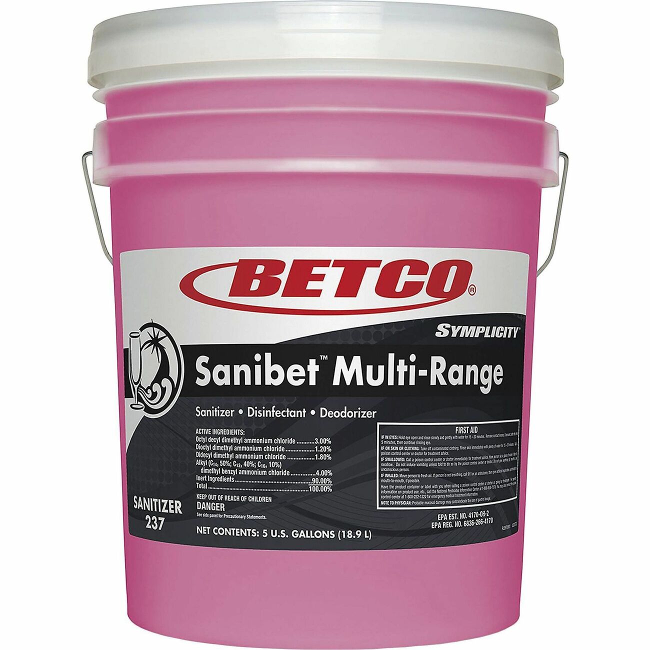 Sanitizer Sanibet 5Gal