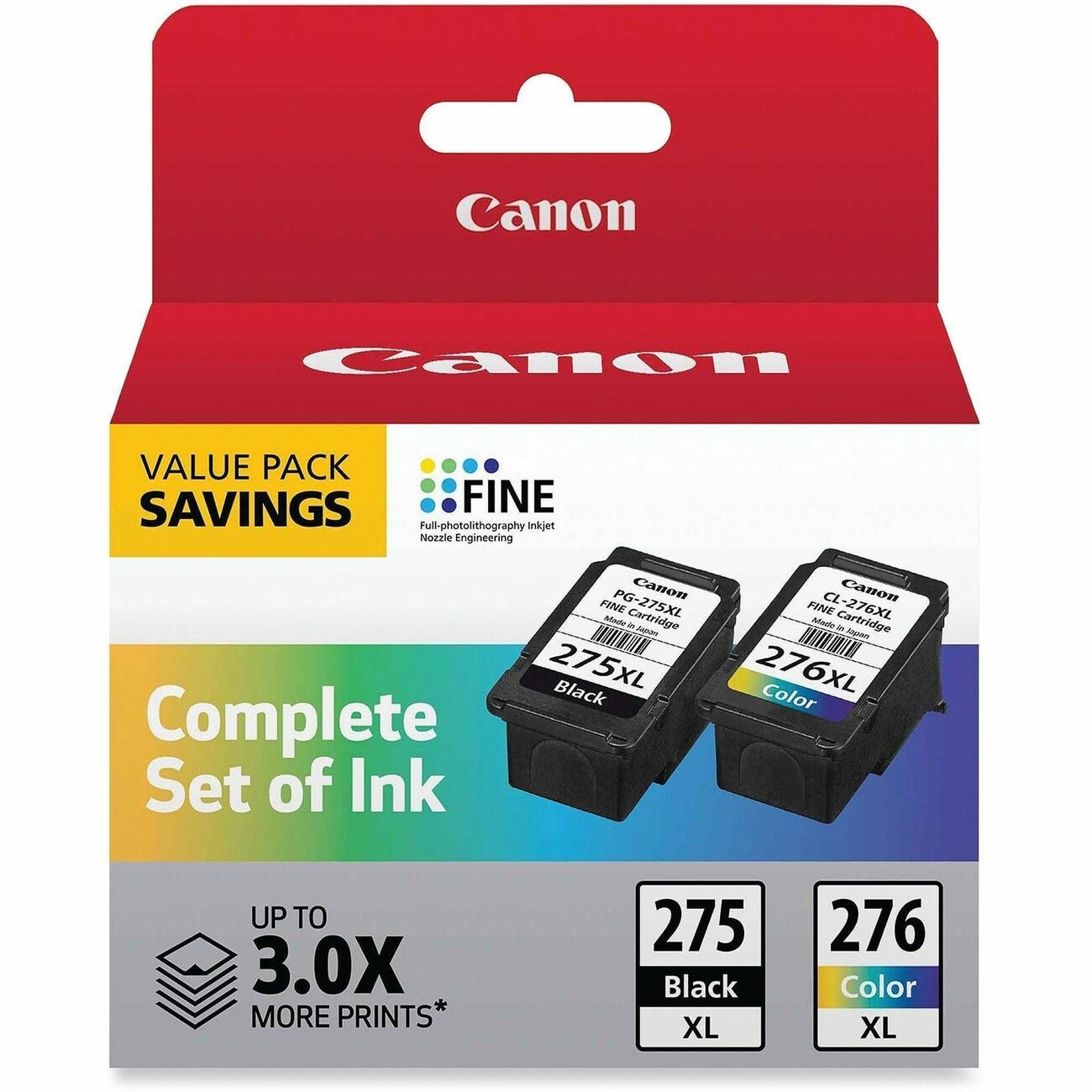 Canon Ink Pg-275Xl/Cl-276Vp Bk
