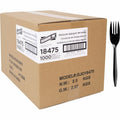 Genuine Joe Fork Mwpp Blk Wrapped