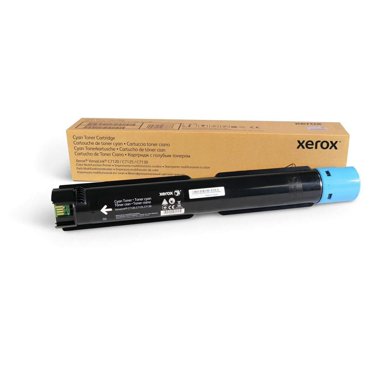 Xerox Original Laser Toner Cartridge - Cyan - 1 Each