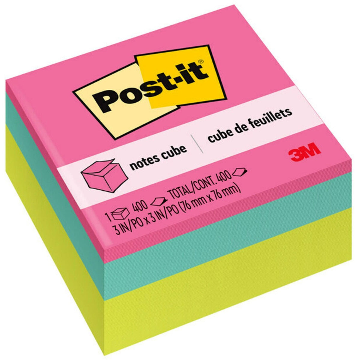 Post-it&reg; Super Sticky Notes Cubes
