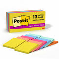 Post-it&reg; Super Sticky Note Pads - Summer Joy Color Collection