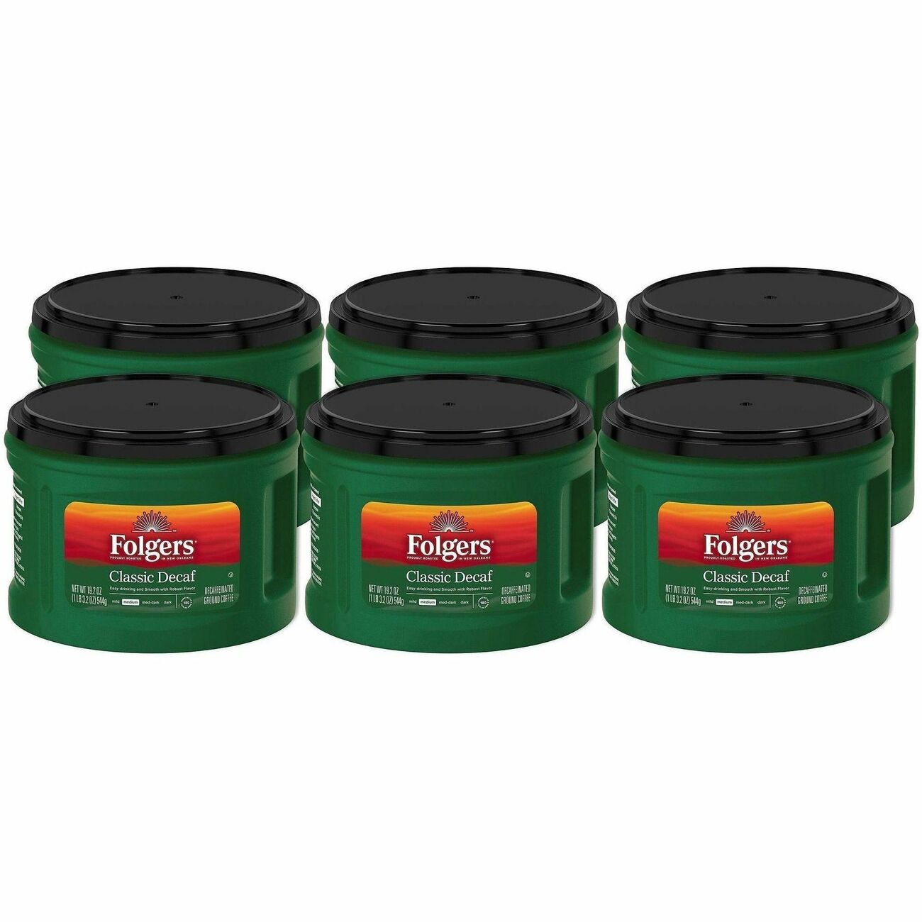 Coffee Decaf Canister 19.2