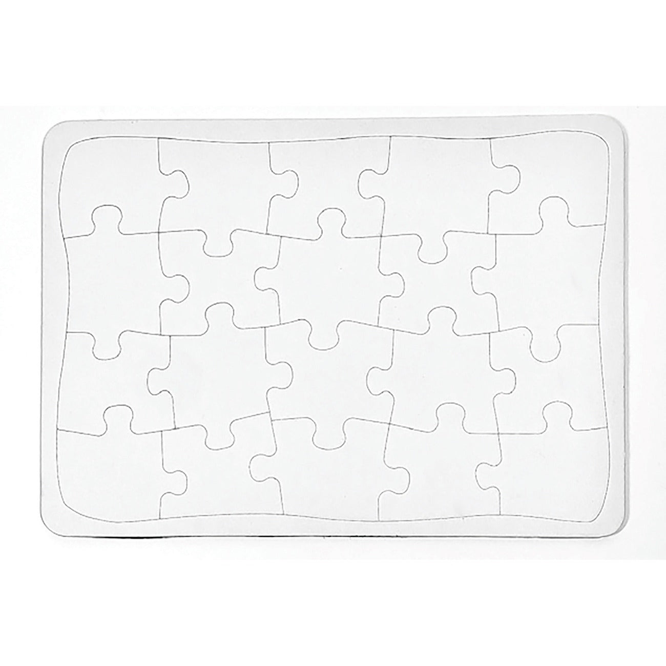Puzzle Blnk 14X10 White