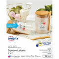 Avery Label 2X2Sq Wtrprf White 96