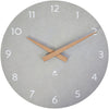 Clock Wooden 30Cm Grey
