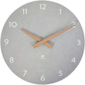 Clock Wooden 30Cm Grey