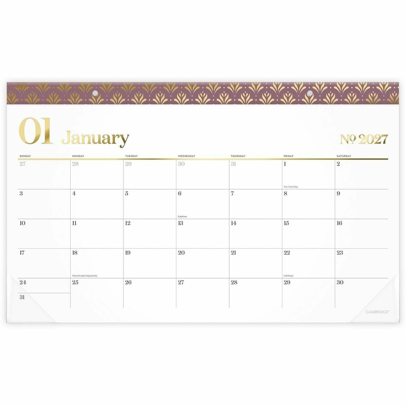 AT-A-GLANCE Deskpad Wkstyl Mo Cmpt Pink