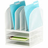 Onyx Mesh Letter Tray Desktop Organizer