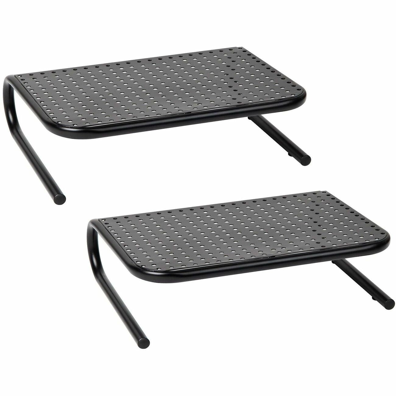 Stand Monitor Mtl Bk 2 Ea