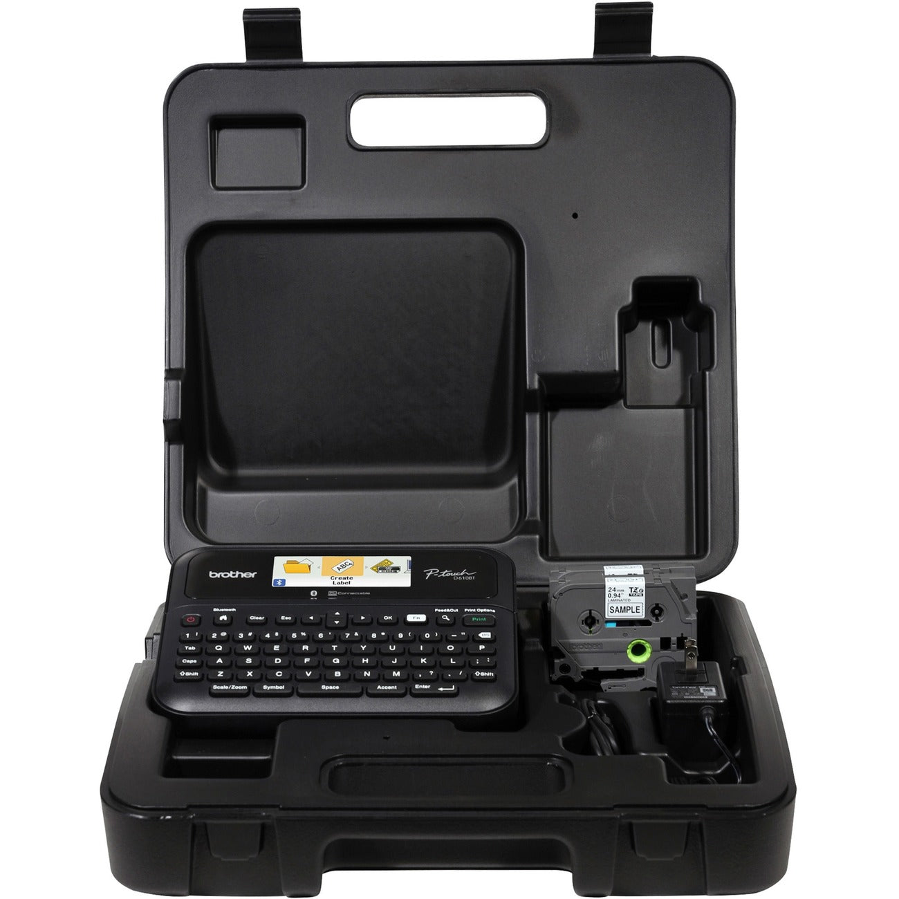 Brother Labelmaker Conn Case&Dsply