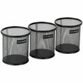 Cup Pen Mtl Mesh Bk 3 Ea