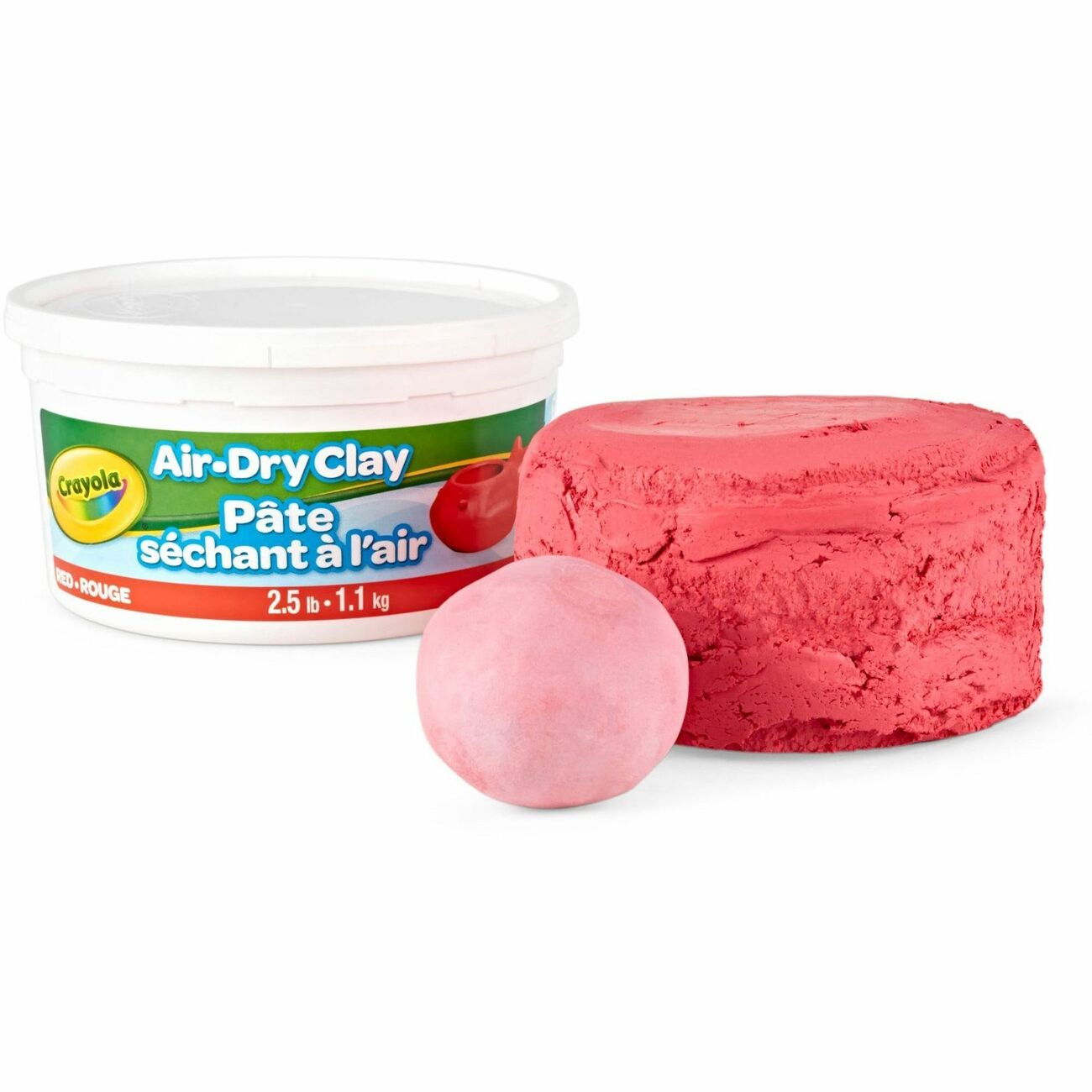 Crayola Clay Airdry 2.5Lb Red