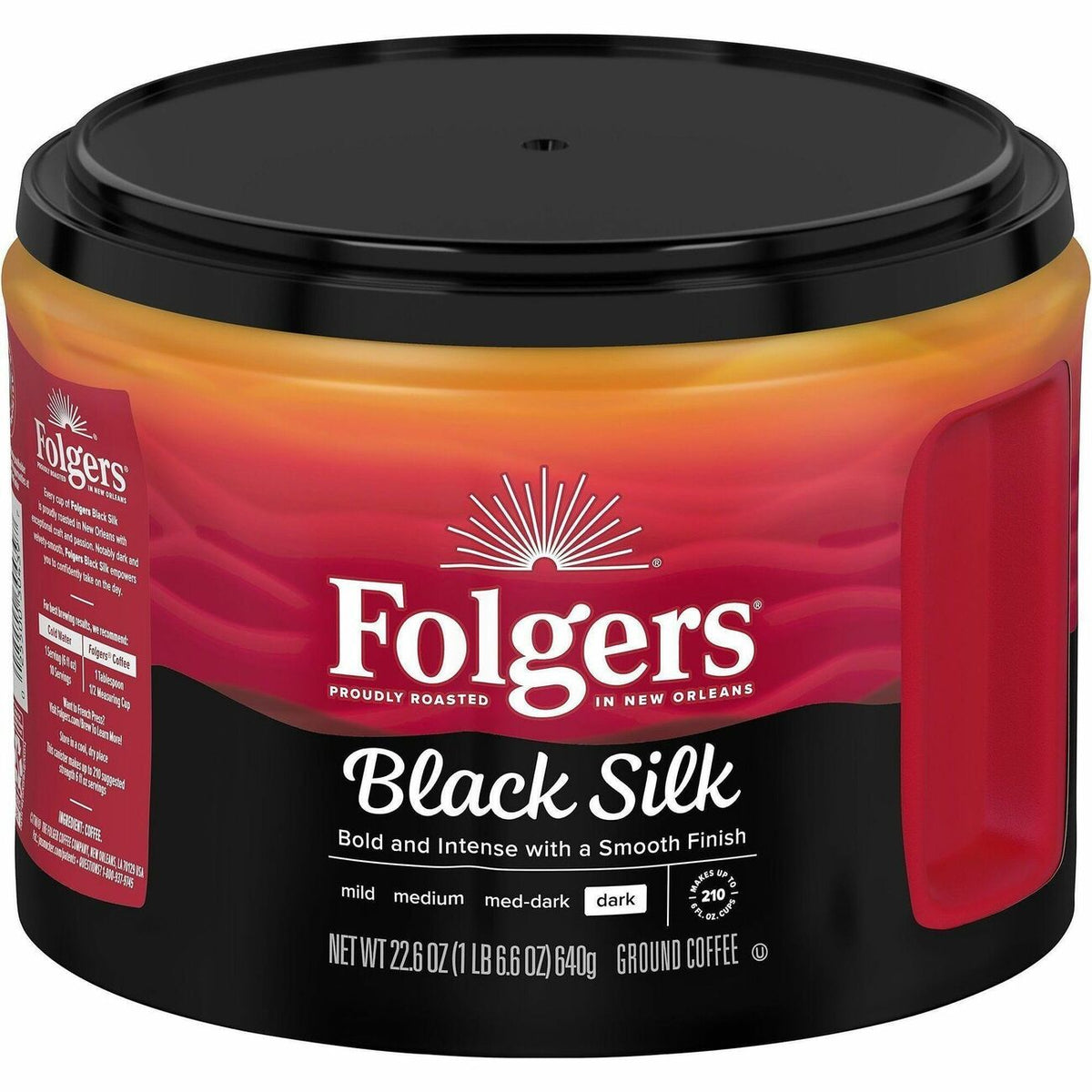 Folgers&reg; Ground Black Silk Coffee