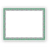 Certificate Foil Gn/Sr 15Pk