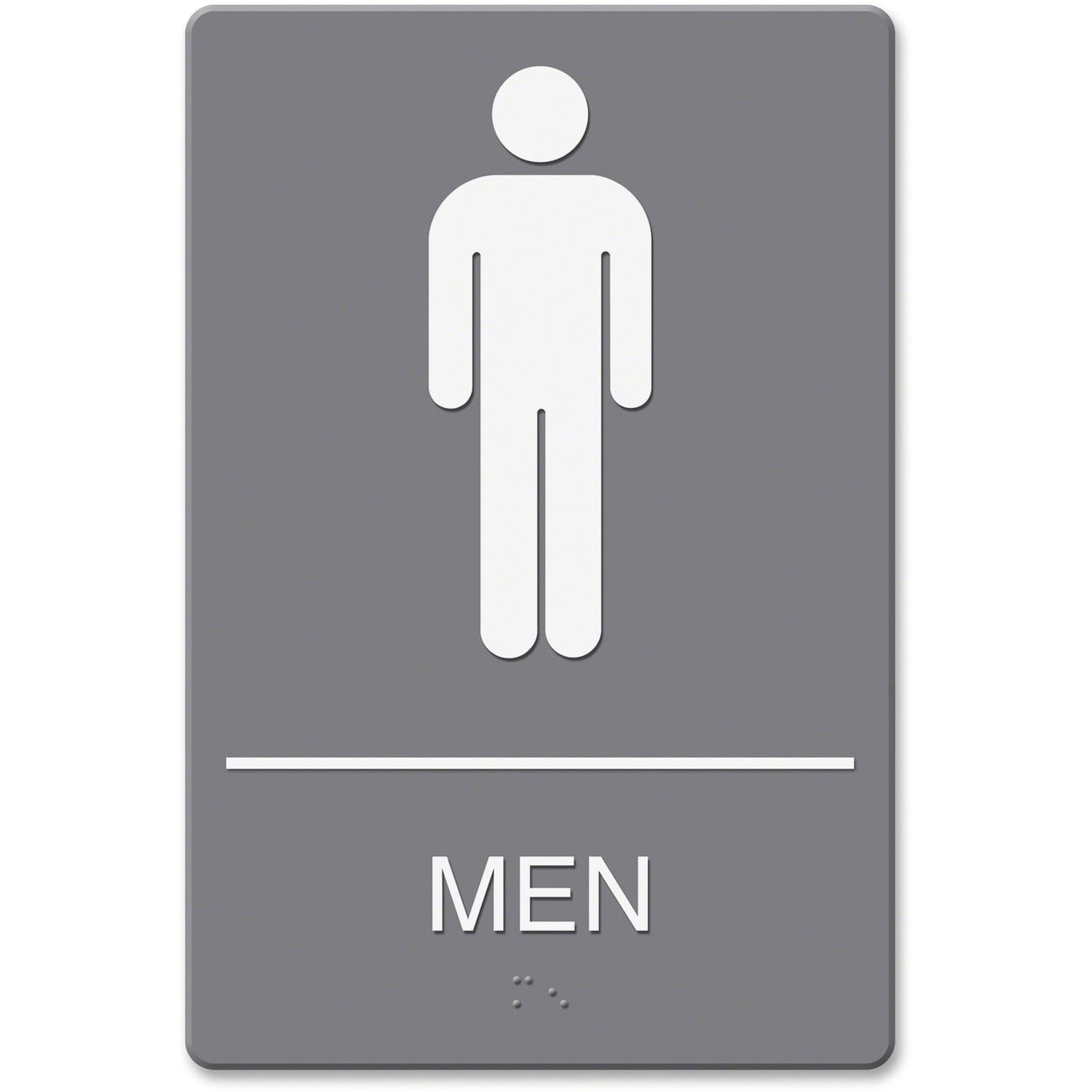 Sign Wall Ada Men Gy